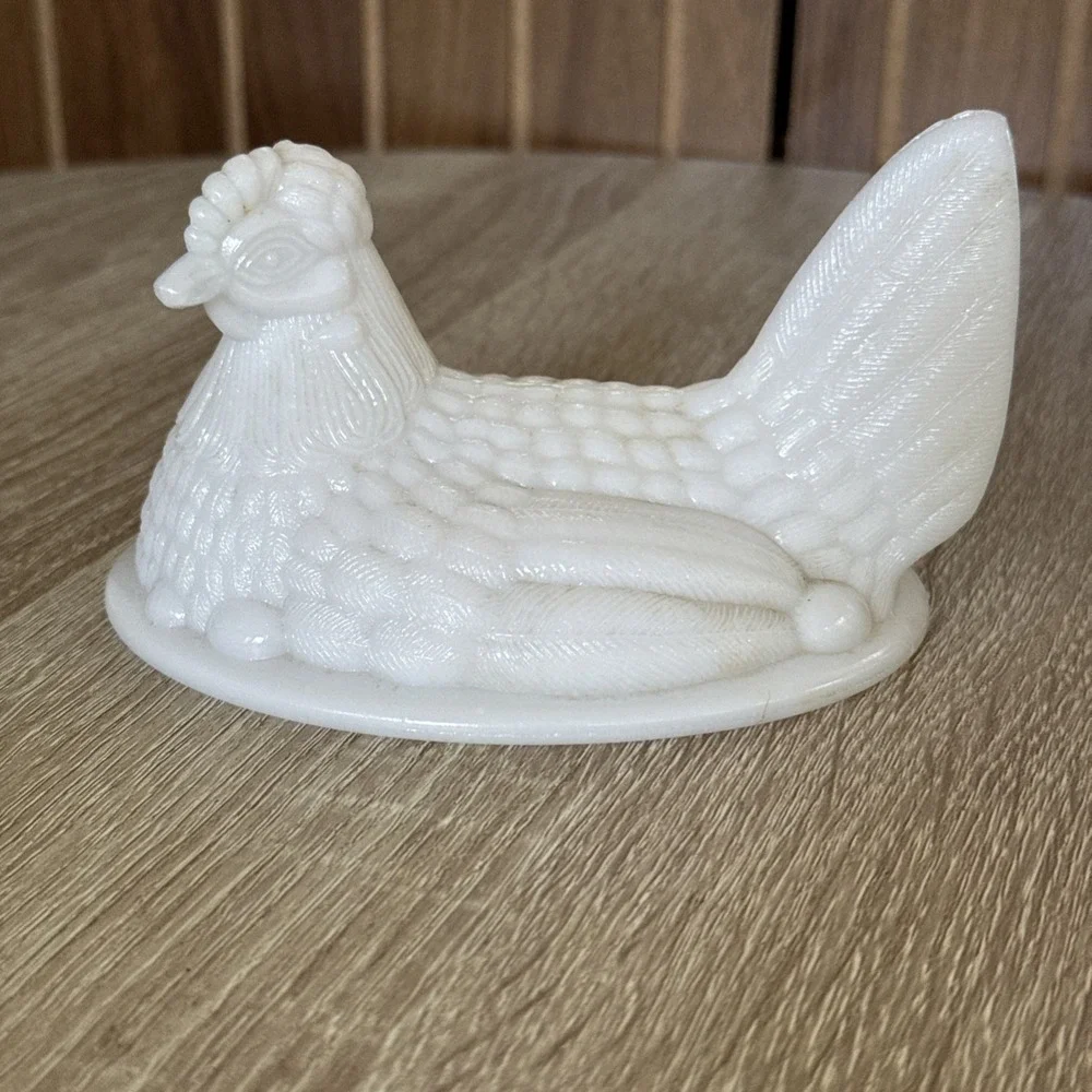 Summit White Milk Glass 5.5